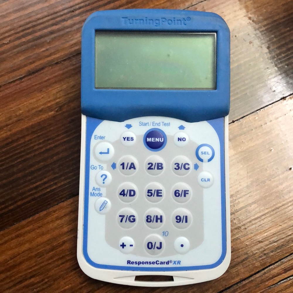 Turning Technologies Clicker
